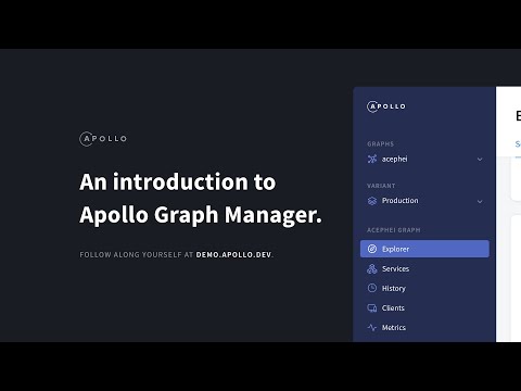 Apollo Graph Manager Overview