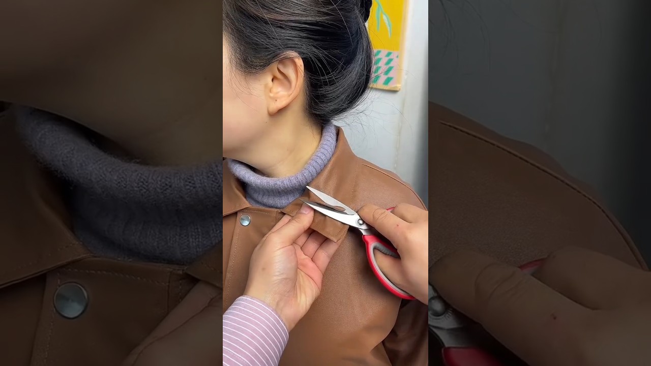 😱 Brother Turned a Torn Jacket into Fashion 😲✨ | Magic Sticker Trick 😔 ! 