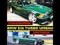 Bmw E36 325i m50 Turbo , Drift umbau Fahrwerk,Lenkwinkel, Fly Off , von Strassenmode aufDriftmode