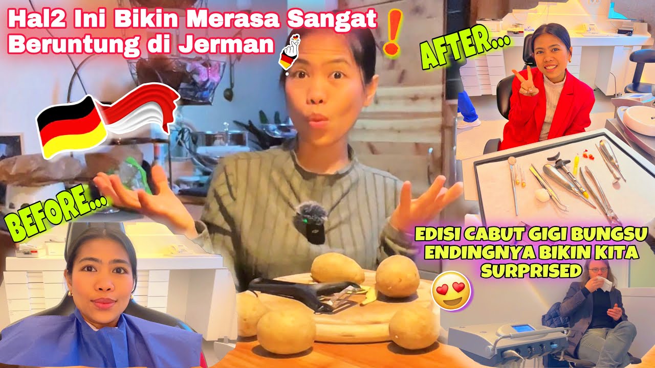 SEBERUNTUNG INI JADI PERANTAU DI JERMAN🤩 - Cabut Gigi Bungsu 🇩🇪🇩🇪