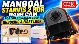 MANGOAL STARVIS 2 HDR Dash Cam for Volkswagen Golf | Unboxing & First Look