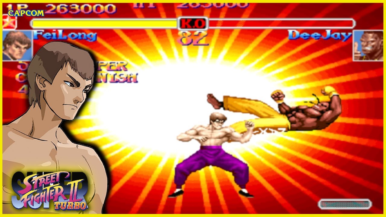 Super Street Fighter II Turbo - Feilong【TAS/ARCADE】