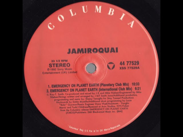 Jamiroquai - Emergency on Planet Earth (Danny Tenaglia Mix) - YouTube