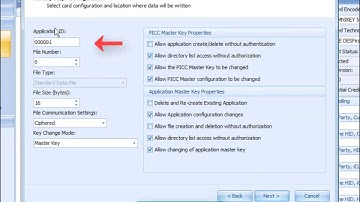 Asure ID 7 How to custom encode a MIFARE DESFire card