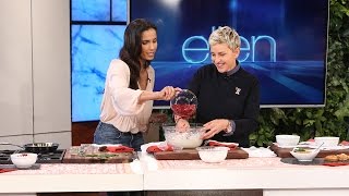 Ellen and Padma Lakshmi Cook Up Some Fun!