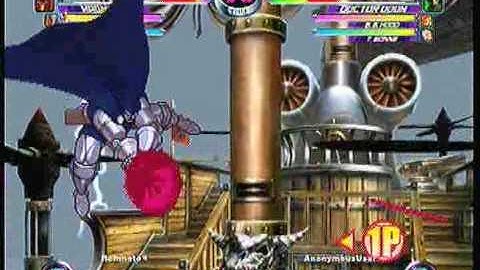MvC2 Online (360): Brett (MST) vs Anonymous Usar (Doom/Hood/Tron) 8 .:11.27.09:.