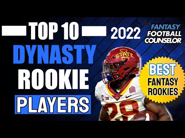 Top 10 Best Fantasy Football Rookies 2022 - Dynasty Rankings 