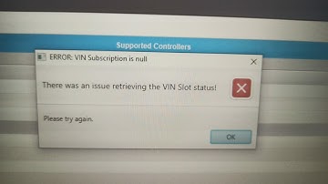 Fixing TechLine Connect (TLC) Error : VIN Subscription is Null remotely.