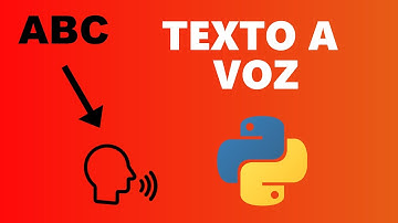 CÓMO Pasar TEXTO a VOZ con Python