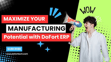 Low cost manufacturing ERP software| DoFort Manufacturing ERP|#erp #manufacturing #industrial