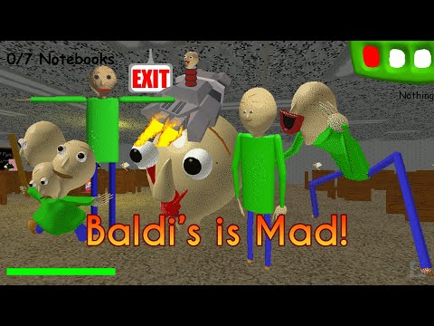 Baldi Is Mad Baldi Want Fruit Gummy REVAMPED Baldi S Basics Decompiled Mod