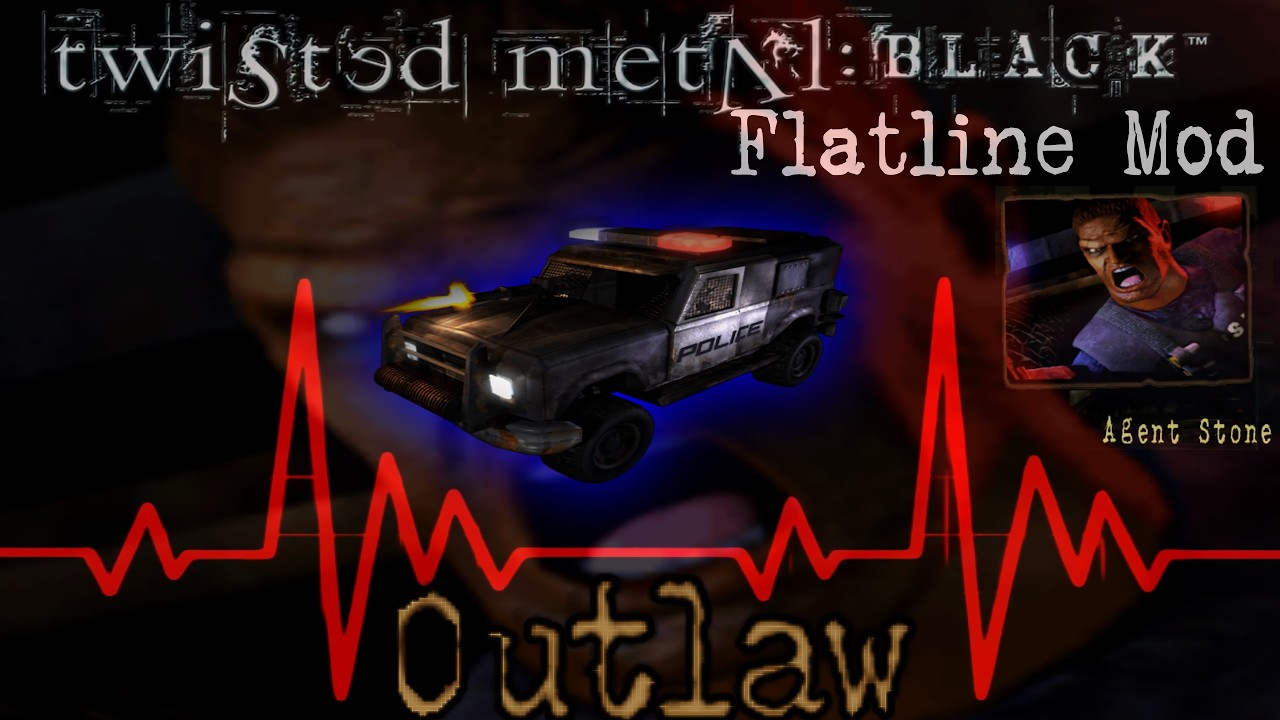 [PCSX2] Twisted Metal: Black - Flatline (Outlaw 1P Story Mode Playthrough)