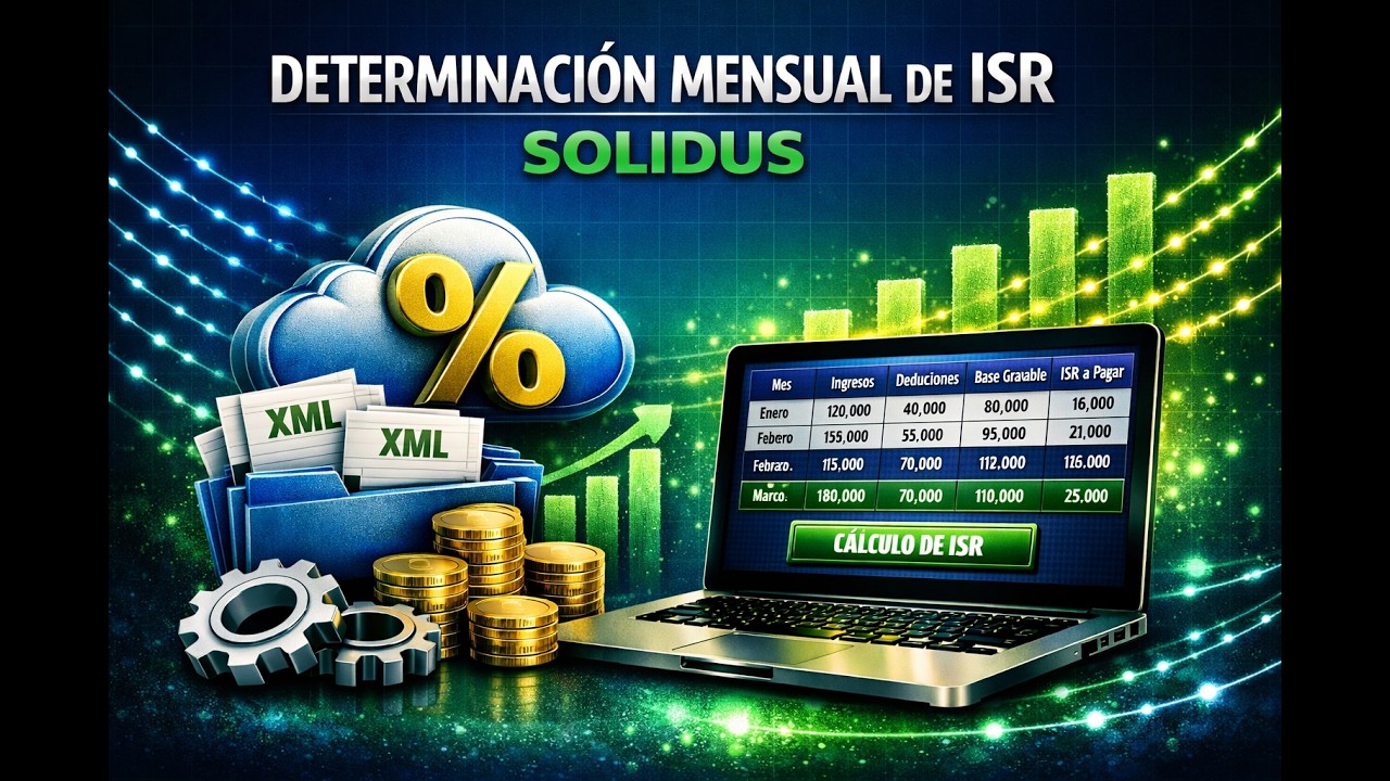 Determinación mensual de ISR