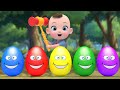 Baby 5 Color Eggs Song! | Twinkle Little Star Nursery Rhymes | Baby &amp; Kids Songs