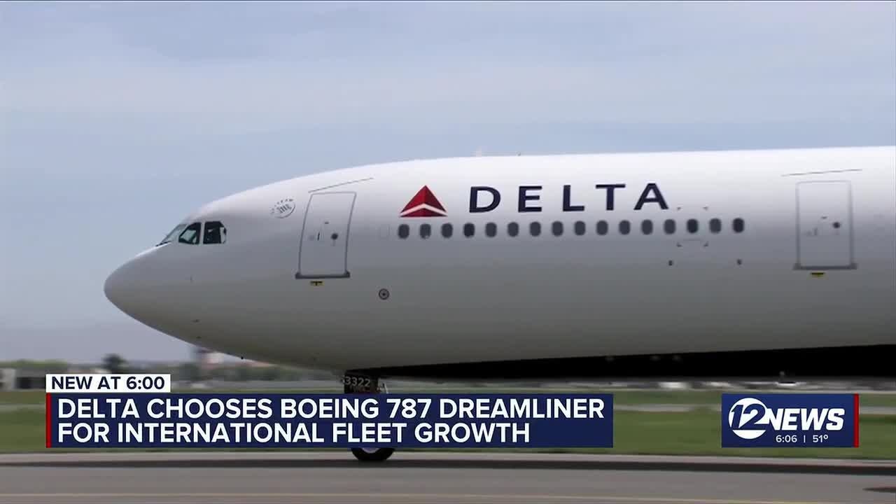 Delta chooses Boeing 787 Dreamliner for international fleet growth