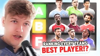 RANKING each PREMIER LEAGUE teams BEST PLAYER!