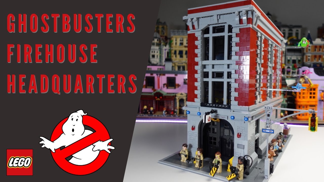 Lego Library Ghost 75827 Firehouse Headquarters Ghostbusters Minifigure