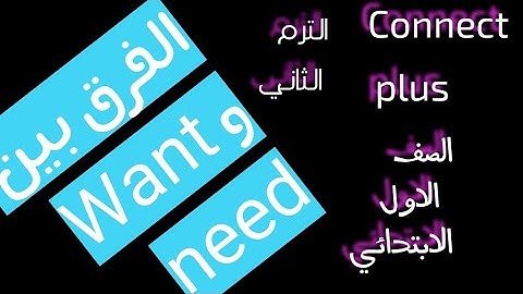 الصف الاول الابتدائي #الترم الثاني المنهج الجديد كونكت بلس unit 7 lesson 3 connect plus