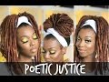 Poetic Justice Head Wrap Tutorial | For Braids, Twists & Locs