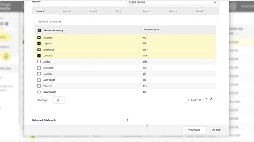 Things Mobile: How to configure the countries of operation for an IoT and M2M SIM card