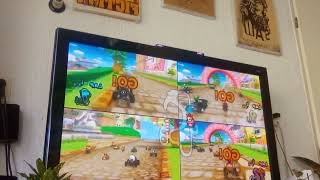 Mario Kart: Toadette Vs Bowser Vs Mario (16 Races)
