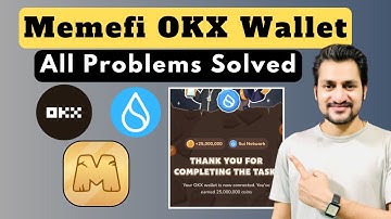 Memefi OKX Wallet Connect Sui Network | Memefi K Sath OKX Wallet Kaise Connect Kare | Problem Solved