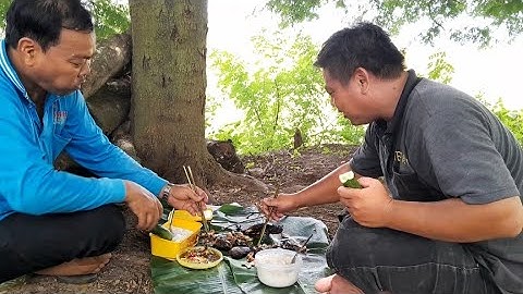 Câu cá nướng cá ăn cơm tại chỗ, ai xem cũng muốn thử được một lần như này