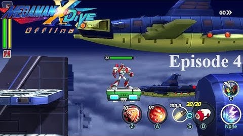 Mega Man X Dive Offline (Walkthrough FR) épisode 4: Force aérienne (100%)