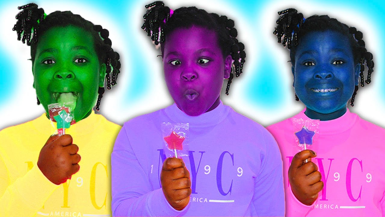 FUN SISTERS PRETEND PLAY WITH MAGIC SWEETS