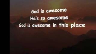Video thumbnail of "Awesome in this place - hillsong"