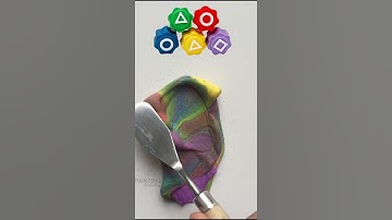 Squid game mixing What’s the final color #squidgame2 #satisfying #asmr #shorts