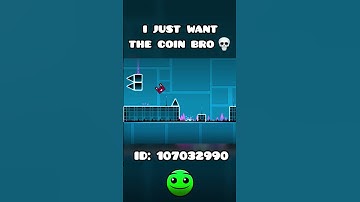 COIN JUMPSCARE 💀| Geometry Dash 2.2 #shorts #geometrydash