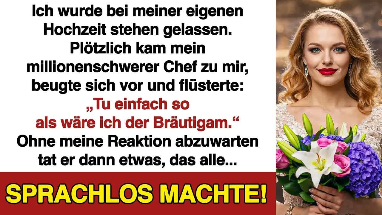 Am schönsten Tag allein gelassen – ein unerwarteter Mann änderte alles