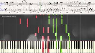 Бабочки на снегу - Р. Паулс (вариация) (Ноты и Видеоурок для фортепиано) (piano cover)