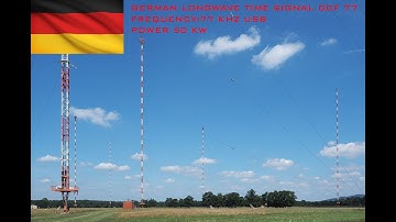 DCF 77 Time Signal From Germany To Turkey