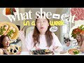 What She eats in a week บริ๊งทำสรันต้องกิน ทำอาหารให้เพื่อนกิน 7 วัน สภาพ🤣🥦✨ | Brinkkty (KEWPIE)