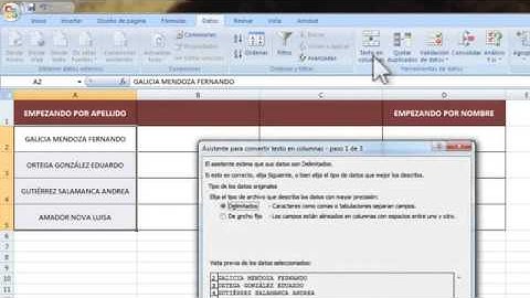 VIDEOTUTORIAL: Función Concatenar en Excel
