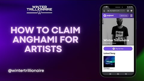 How To Claim Anghami for Artists Profile