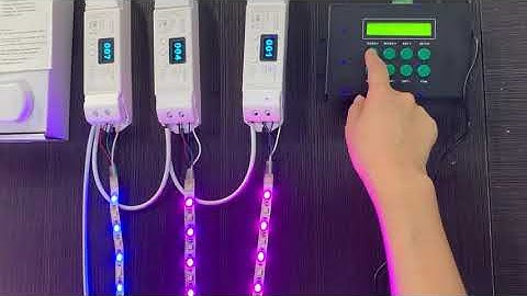 LT-800 RGB DMX master controller ( 500+ preset modes ) - LTECH