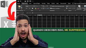 Como deixar o fundo escuro no Excel?