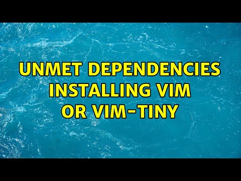 Ubuntu: Unmet dependencies
