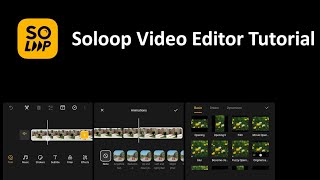 Soloop Video Editor Tutorial screenshot 5