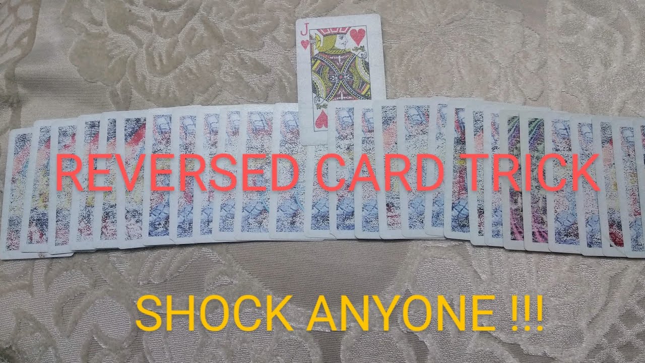 Reversed Card Magic Trick !!! - YouTube