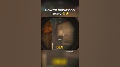 Cheat COD Timing😂#cod #callofduty #warzone #gaming #shorts #short #youtubeshorts #xbox #playstation