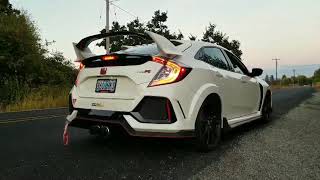 FK8 Honda Civic Type R HKS Hi Power Spec-L exhaust