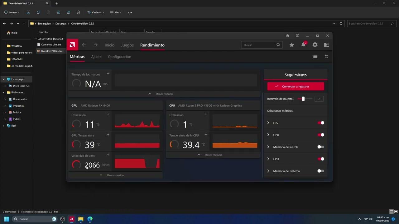 Como desactivar Zero RPM en AMD RX 6400 y mas - YouTube