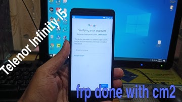 telenor infinity i5 frp done with cm2