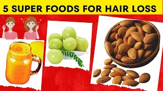 5 Amazing Foods that Stop Hair Fall (100% Guaranteed)