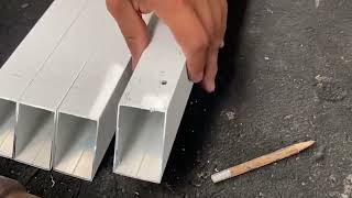 ¿Cómo crear una vitrina de aluminio?