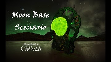 Moon Base Scenario - Dan2D3D